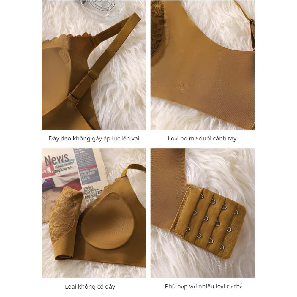 AL20 - Colorful Sexy Jelly Strip Summer Bra